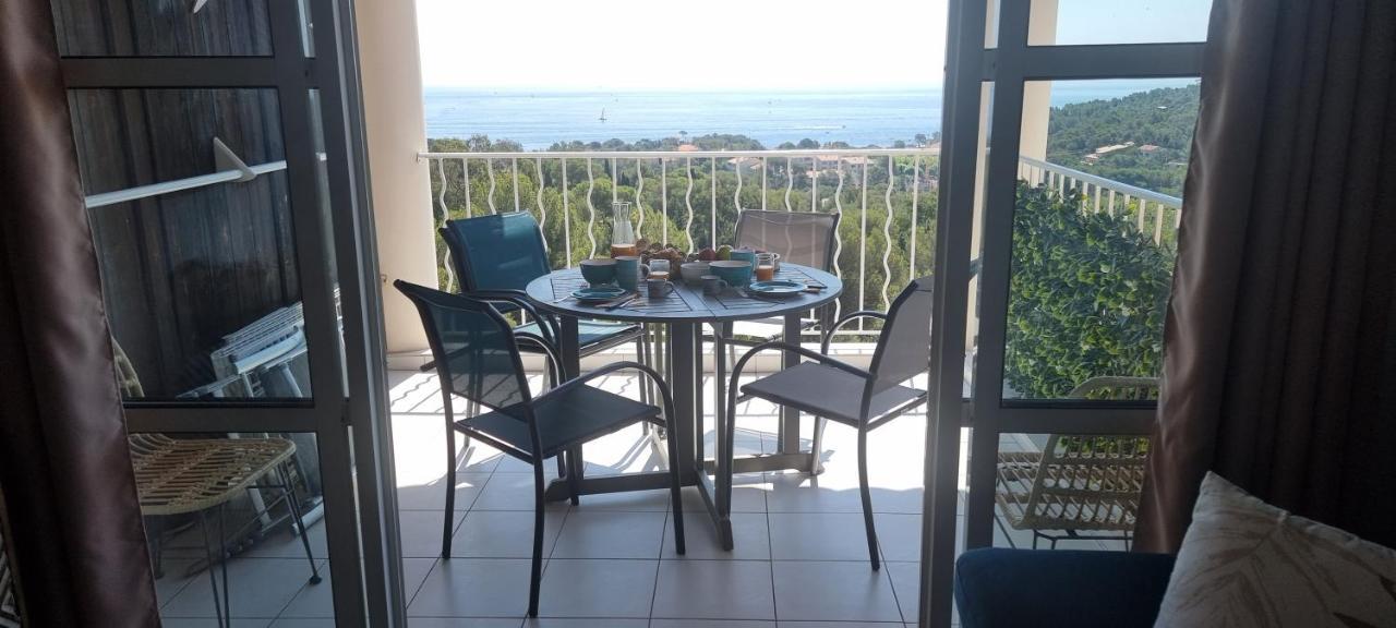Agay Cap Esterel Le Hameau F2 Clim Plein Sud Dernier Etage Magnifique Vue Mer Saint-Raphaël Zewnętrze zdjęcie
