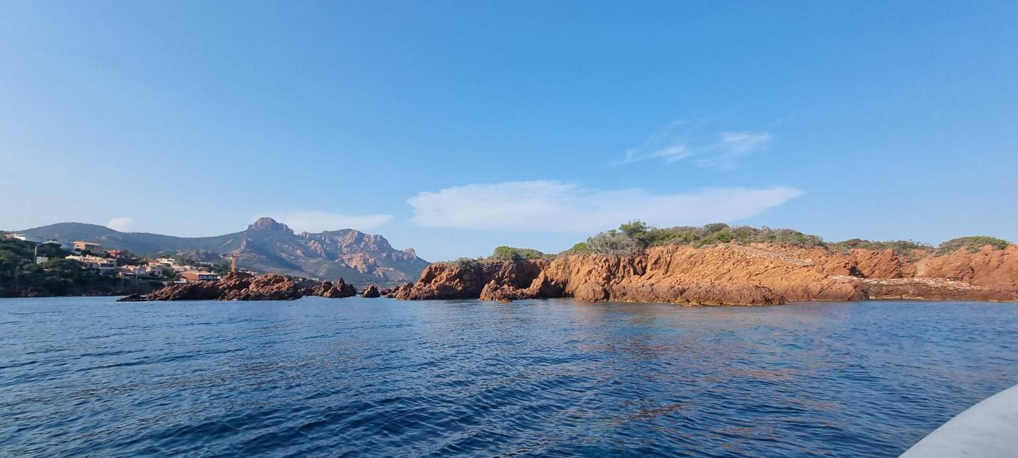 Agay Cap Esterel Le Hameau F2 Clim Plein Sud Dernier Etage Magnifique Vue Mer Saint-Raphaël Zewnętrze zdjęcie