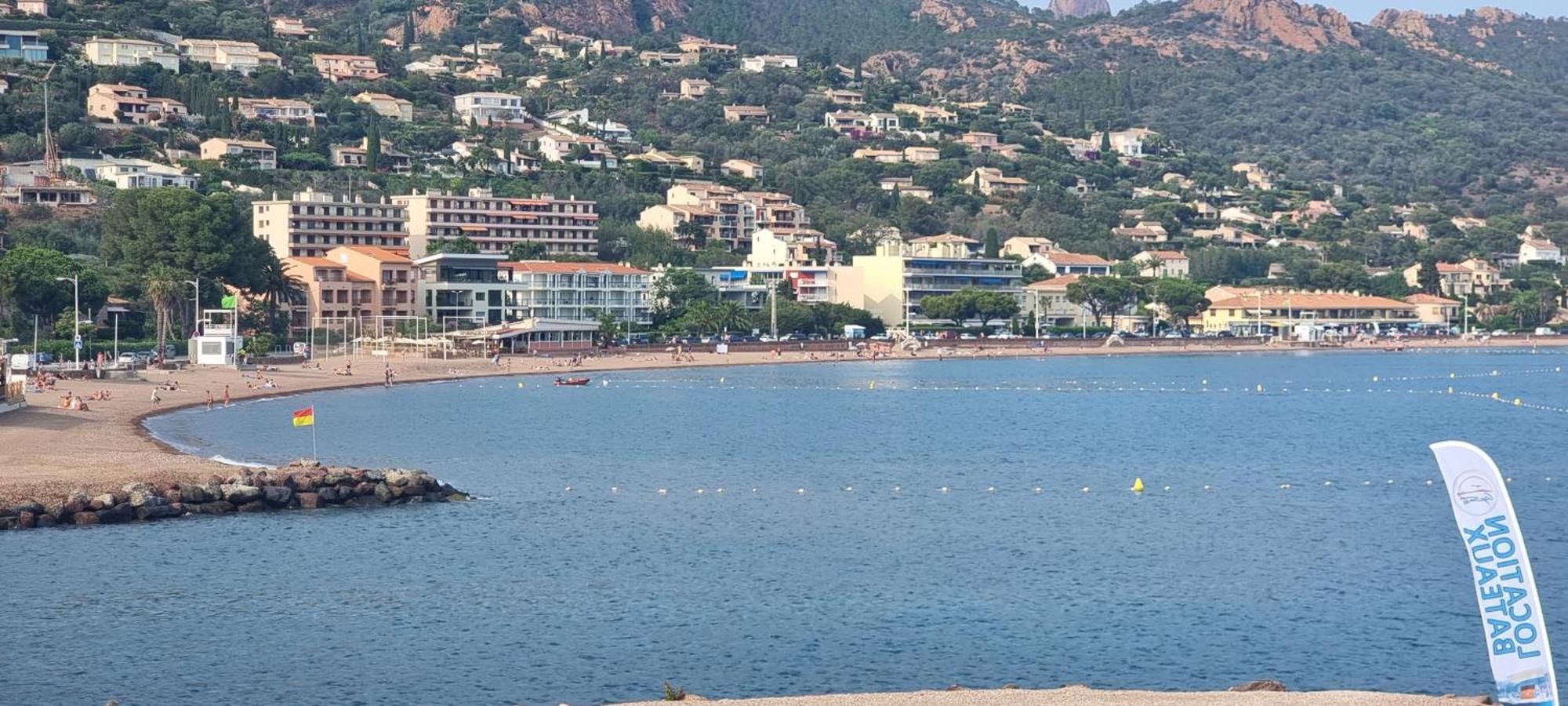 Agay Cap Esterel Le Hameau F2 Clim Plein Sud Dernier Etage Magnifique Vue Mer Saint-Raphaël Zewnętrze zdjęcie