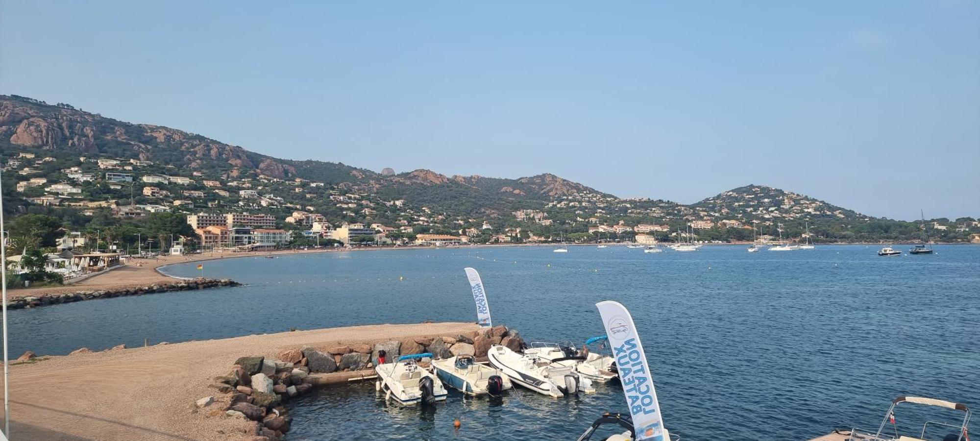 Agay Cap Esterel Le Hameau F2 Clim Plein Sud Dernier Etage Magnifique Vue Mer Saint-Raphaël Zewnętrze zdjęcie