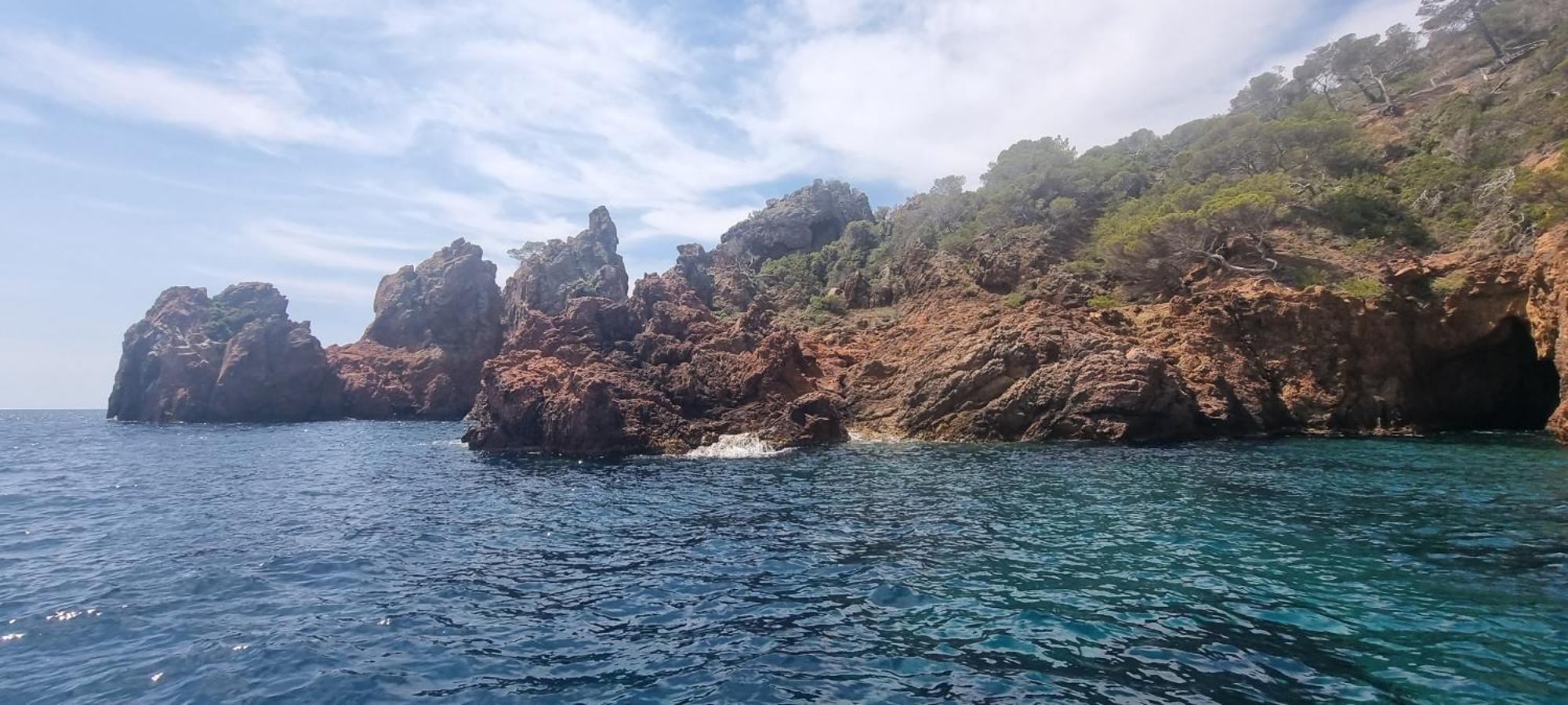 Agay Cap Esterel Le Hameau F2 Clim Plein Sud Dernier Etage Magnifique Vue Mer Saint-Raphaël Zewnętrze zdjęcie