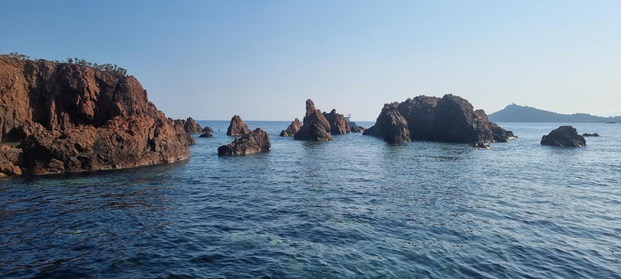 Agay Cap Esterel Le Hameau F2 Clim Plein Sud Dernier Etage Magnifique Vue Mer Saint-Raphaël Zewnętrze zdjęcie