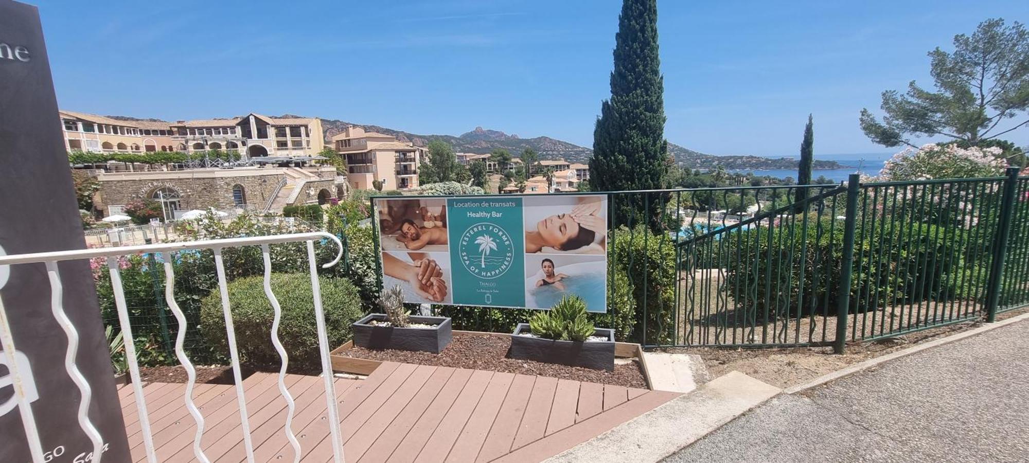 Agay Cap Esterel Le Hameau F2 Clim Plein Sud Dernier Etage Magnifique Vue Mer Saint-Raphaël Zewnętrze zdjęcie
