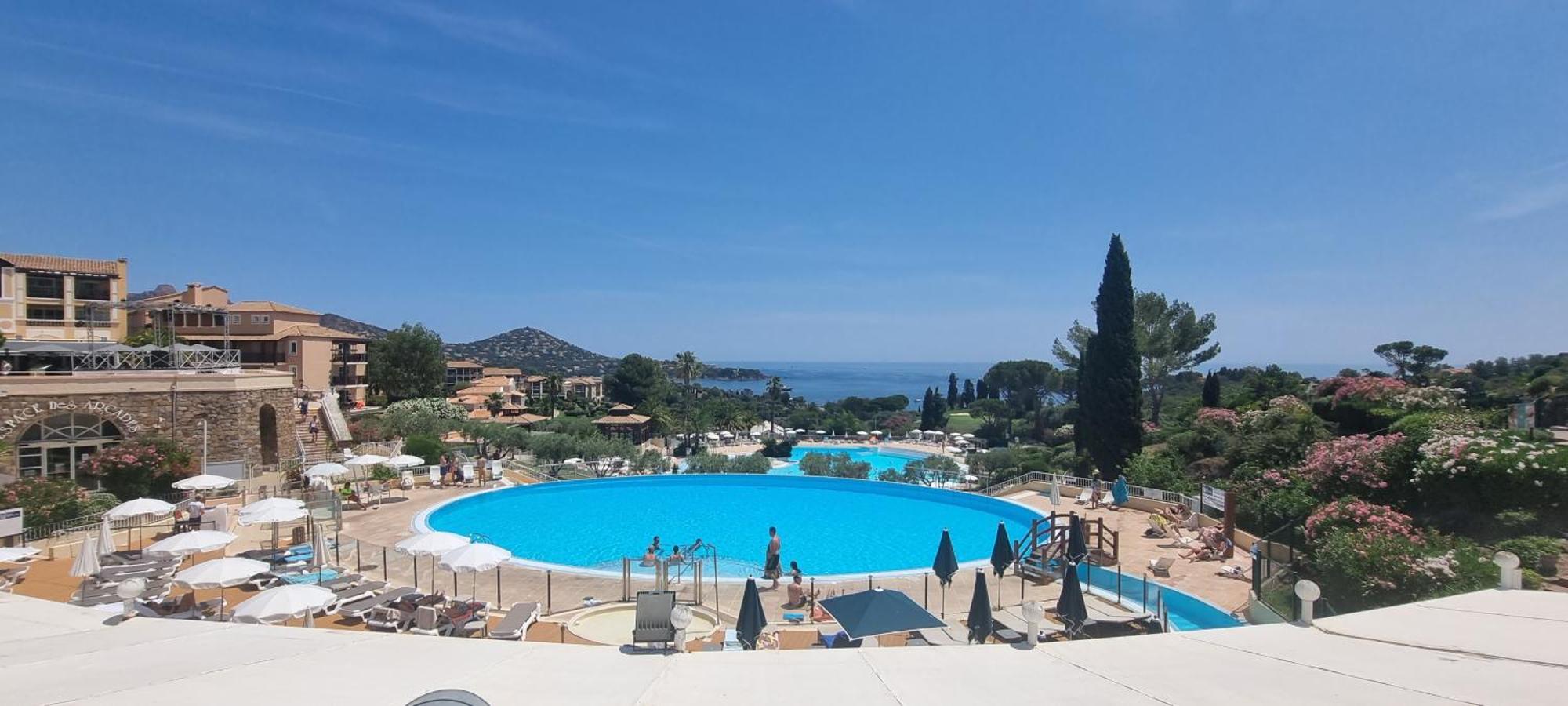 Agay Cap Esterel Le Hameau F2 Clim Plein Sud Dernier Etage Magnifique Vue Mer Saint-Raphaël Zewnętrze zdjęcie