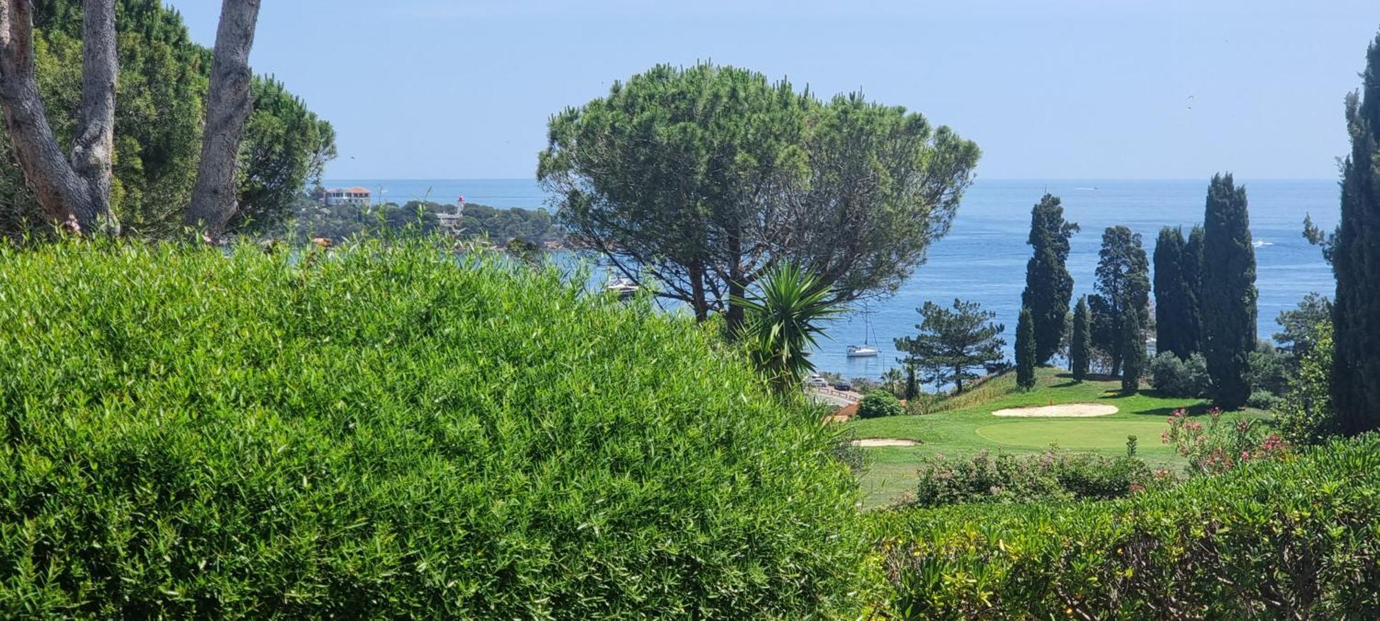 Agay Cap Esterel Le Hameau F2 Clim Plein Sud Dernier Etage Magnifique Vue Mer Saint-Raphaël Zewnętrze zdjęcie