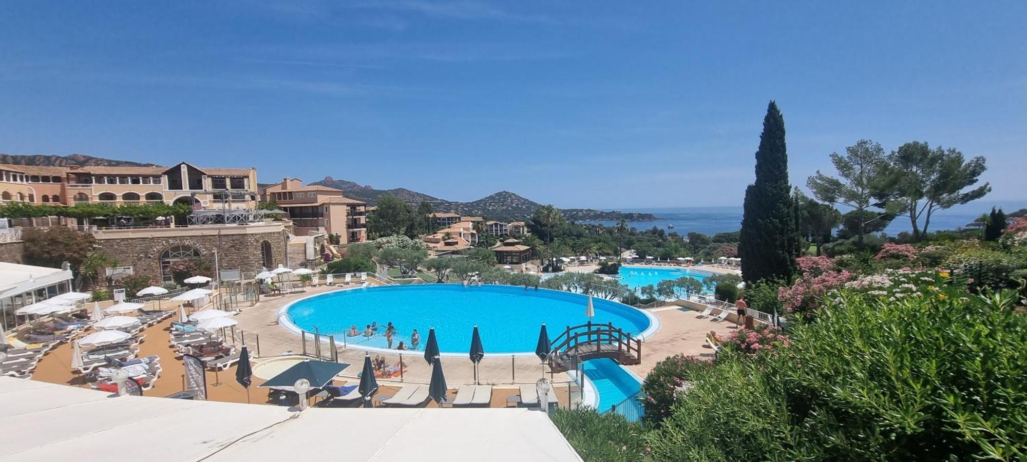 Agay Cap Esterel Le Hameau F2 Clim Plein Sud Dernier Etage Magnifique Vue Mer Saint-Raphaël Zewnętrze zdjęcie